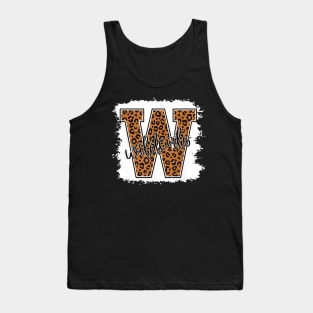 Wild Cat School spirit Leopard Back to School Tank Top